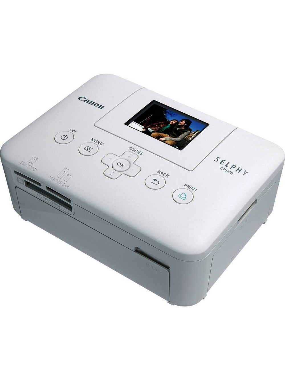 Canon SELPHY CP800 White Compact Photo Printer (4595B001)